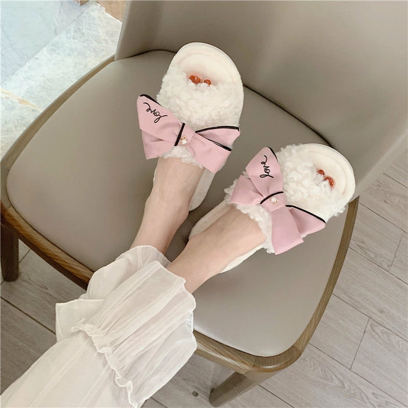 HOT SALE Unzzy Non-slip Plush Slippers KF50068 4 HOT SALE Unzzy Non-slip Plush Slippers KF50068