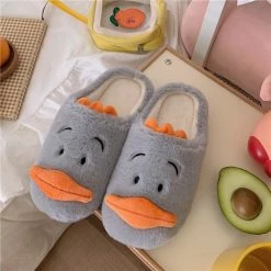 Unzzy HOT SALE Cartoon Plush Cotton Slippers KF82437