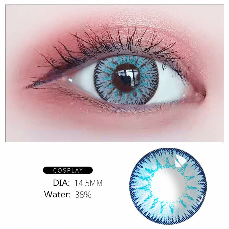 Unzzy All Contact Lenses Cosplay Contact Lenses(TWO PIECES) KF44456 5 Unzzy All Contact Lenses Cosplay Contact Lenses(TWO PIECES) KF44456