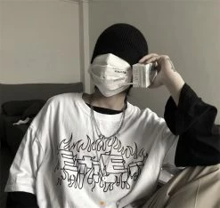 Unzzy Unisex White T-shirt KF90799