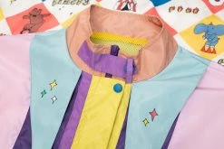 Unzzy Cute Color Matching Loose Coat KF82273