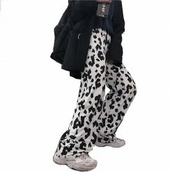 Unzzy Ulzzang Cow Pants KF9532