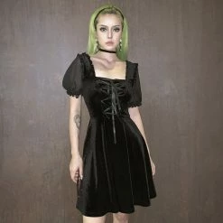 Unzzy Dark Punk Dress KF81010