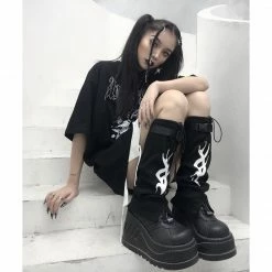 Unzzy Harajuku Dark Socks KF81305