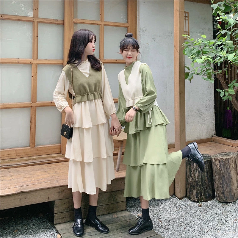 Unzzy Two-piece Skirt KF9466 HOT SALE 5 Unzzy Two-piece Skirt KF9466 HOT SALE