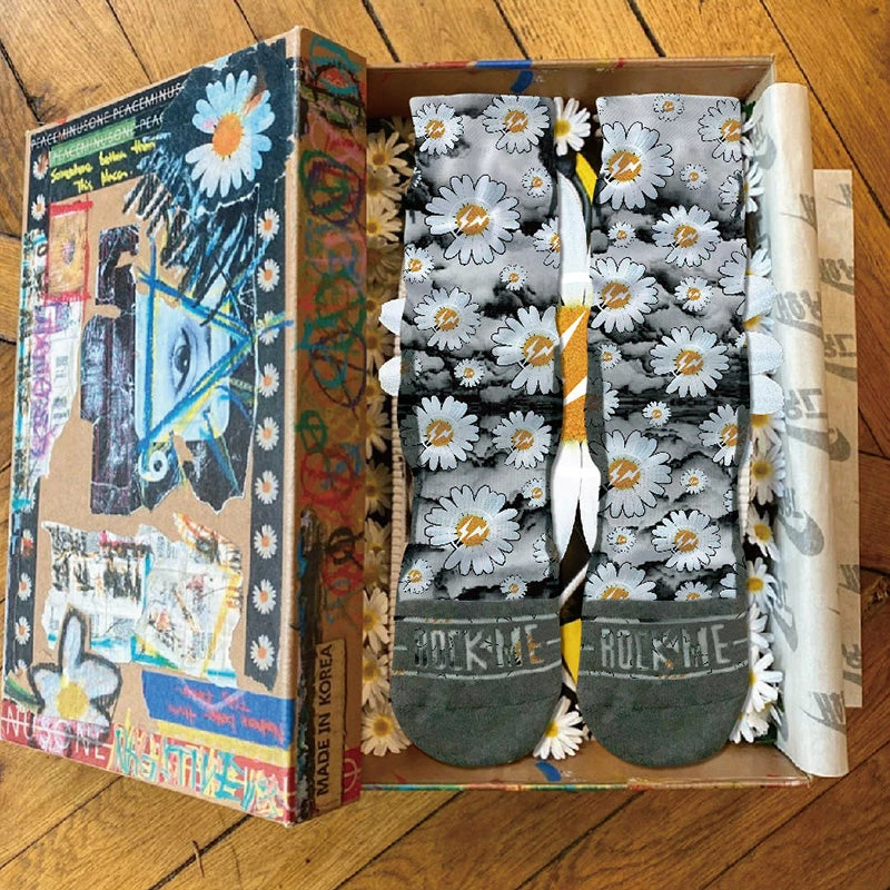 Unzzy HOT SALE Unisex Daisy Socks KF81345 3 Unzzy HOT SALE Unisex Daisy Socks KF81345