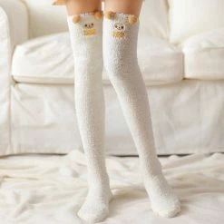 Unzzy Cartoon Plush Stockings KF81556 HOT SALE