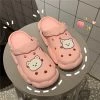 Unzzy HOT SALE Soft Cartoon Cute Bear Slippers KF82199