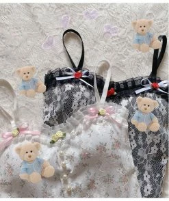 Unzzy Vintage Bow Camisole KF82808