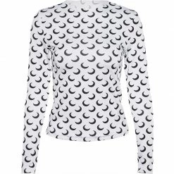 Unzzy Chic Moon T-shirt KF90370 9 Unzzy Chic Moon T-shirt KF90370