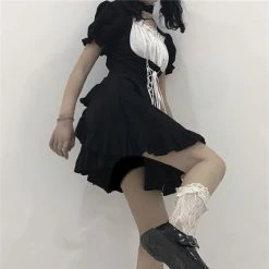 Unzzy Diablo Plus Size Dress KF82136 HOT SALE