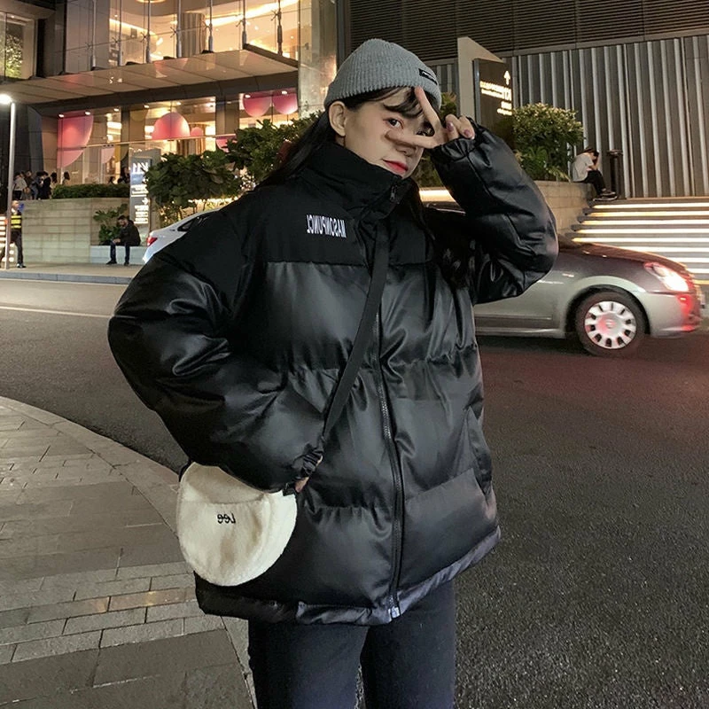 Unzzy Retro Black Cotton Jacket KF82362 1 Unzzy Retro Black Cotton Jacket KF82362