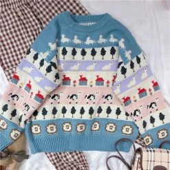 Unzzy Chic Knit Sweater KF9502