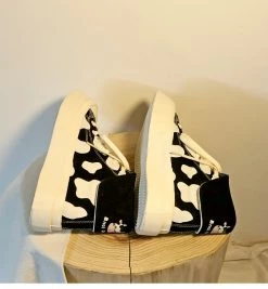 Unzzy Cow Canvas Shoes KF81880 HOT SALE