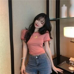 Unzzy Moon T-shirt KF81042