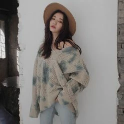 Unzzy HOT SALE Chic Rendering Sweater KF9588