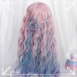 Unzzy Pink Gradient Wig KF90638 HOT SALE