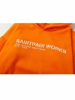 Unzzy BTS Orange Hoodie KF9284 HOT SALE