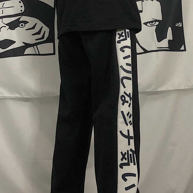 Unzzy HOT SALE Harajuku Plus Velvet Casual Pants KF81021 3 Unzzy HOT SALE Harajuku Plus Velvet Casual Pants KF81021