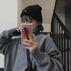 Unzzy HOT SALE Retro Turtleneck Sweater KF82355