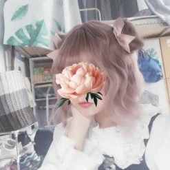 Unzzy Wig Hair Bag Decoration KF90771