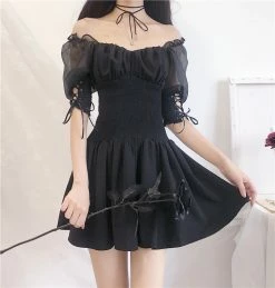 Unzzy Punk Dark Dress KF9352 HOT SALE