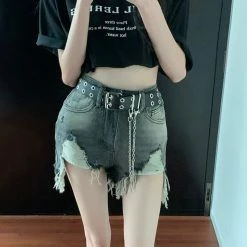 Unzzy HOT SALE Chic High Waist Jeans KF82785