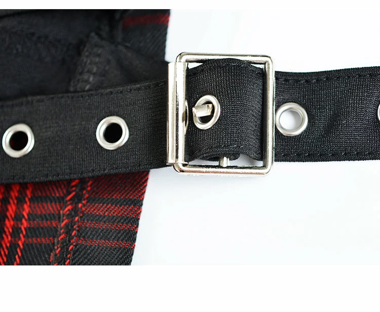 Unzzy Irregular Leg Loop Pleated Skirt KF90739 HOT SALE 6 Unzzy Irregular Leg Loop Pleated Skirt KF90739 HOT SALE