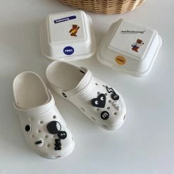 Unzzy HOT SALE Leisure Hole Slippers KF81485