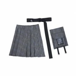 Unzzy Ulzzang Pleated Skirt (without Shirt) KF81278 HOT SALE 11 Unzzy Ulzzang Pleated Skirt (without Shirt) KF81278 HOT SALE