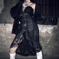 Unzzy HOT SALE Fashion Punk Skirt KF82013