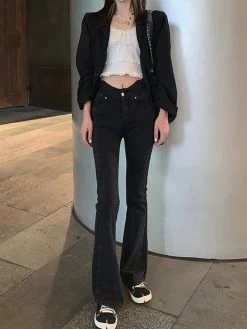 Unzzy Flared Jeans KF82578 HOT SALE 8 Unzzy Flared Jeans KF82578 HOT SALE