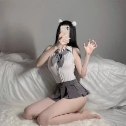 Unzzy Bow Ol Uniform Suit KF82649 HOT SALE