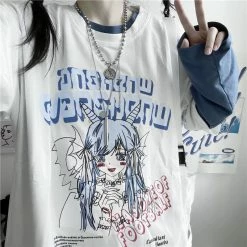 HOT SALE Unzzy Anime Print Long Sleeve KF50091