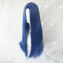 Unzzy Blue Long Straight Wig KF9227