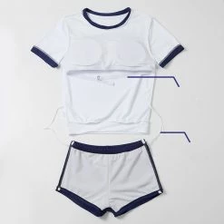 Unzzy Crew Neck Swimsuit （suit） KF82669 HOT SALE
