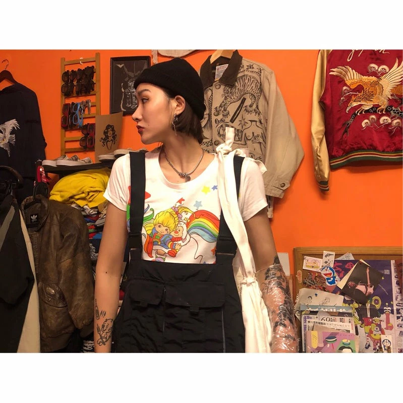 Unzzy HOT SALE Cartoon Rainbow T-shirt KF90280 8 Unzzy HOT SALE Cartoon Rainbow T-shirt KF90280