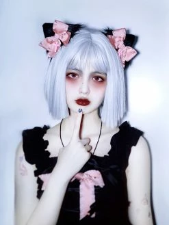 Unzzy Handmade Cat Ear Hair Clip KF82696 HOT SALE