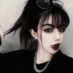 Unzzy Crescent Earrings KF50100 HOT SALE