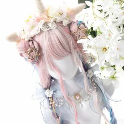 Unzzy Mixed Pink Gradient Wig KF81692