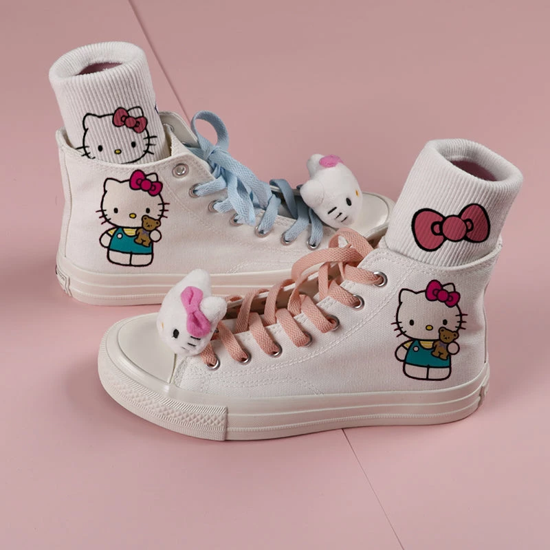 Unzzy Hellokitty Canvas Shoes KF82613 HOT SALE 2 Unzzy Hellokitty Canvas Shoes KF82613 HOT SALE