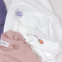 Unzzy Sailor Moon Embroidered Sweatshirt KF9481 12 Unzzy Sailor Moon Embroidered Sweatshirt KF9481