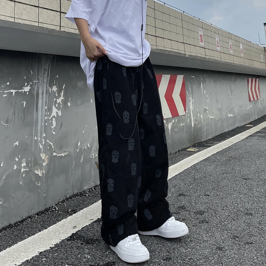 Unzzy Retro Casual Pants KF82798 2 Unzzy Retro Casual Pants KF82798