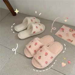 Unzzy Cute Plush Cotton Slippers KF82444 HOT SALE