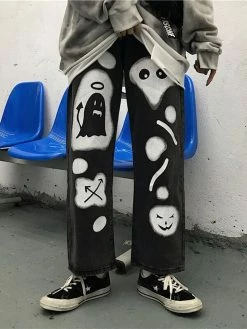 Unzzy Dark Anime Pants KF81168 HOT SALE 13 Unzzy Dark Anime Pants KF81168 HOT SALE