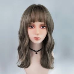 Unzzy BROWN LONG CURLY WIG KF82247 7 Unzzy BROWN LONG CURLY WIG KF82247