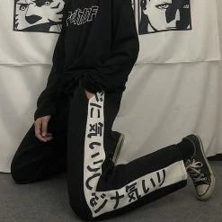 Unzzy HOT SALE Harajuku Plus Velvet Casual Pants KF81021