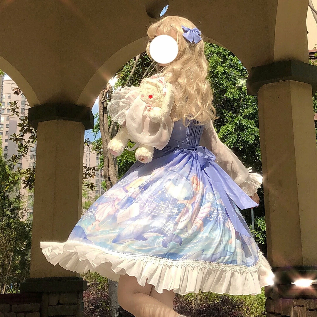 Unzzy Starry Sky Lace Dress KF82568 3 Unzzy Starry Sky Lace Dress KF82568