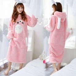 Unzzy Anime My Neighbor Totoro Nightdress KF81019 HOT SALE 8 Unzzy Anime My Neighbor Totoro Nightdress KF81019 HOT SALE