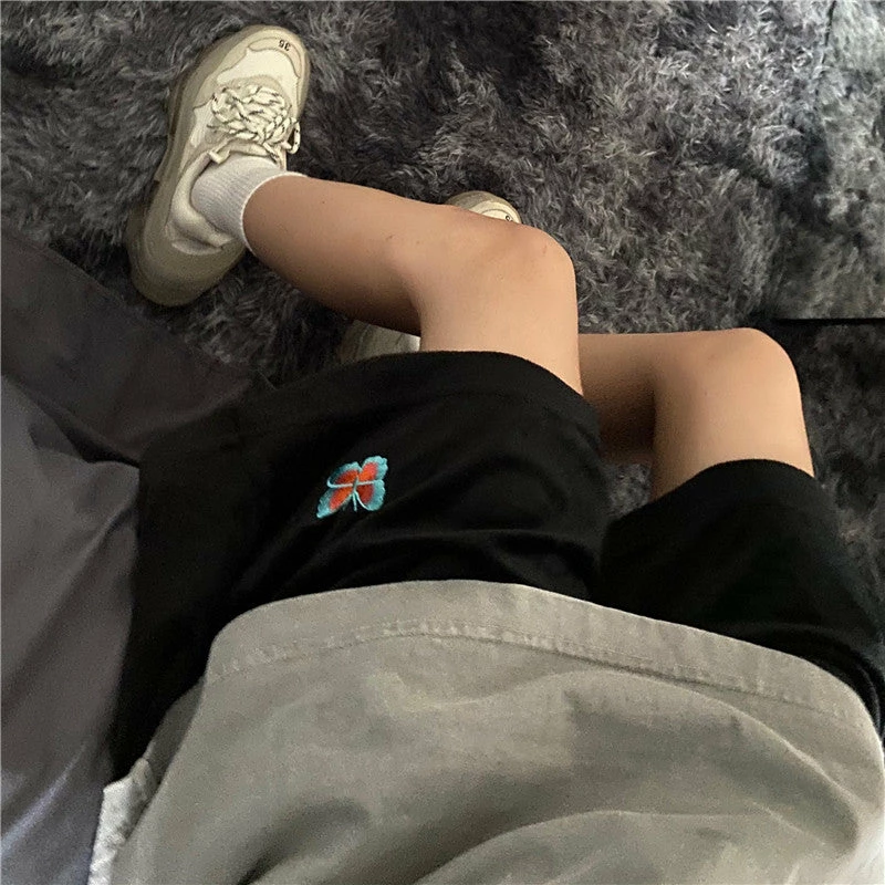 Unzzy Ulzzang Medium Long Pants KF81357 5 Unzzy Ulzzang Medium Long Pants KF81357